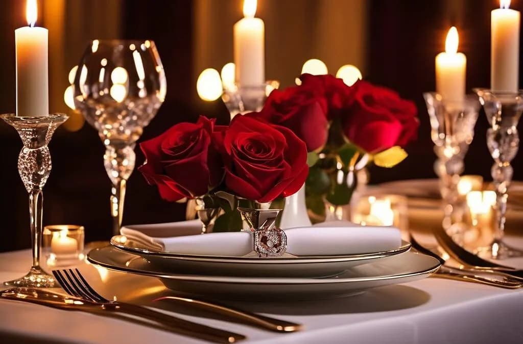 Jak nakryć stół na romantyczną kolację, by zachwycić partnera